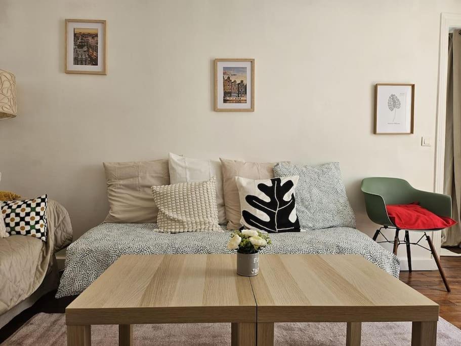 Charmant Nice Appartement 5 Personnes People Max Paris Dış mekan fotoğraf