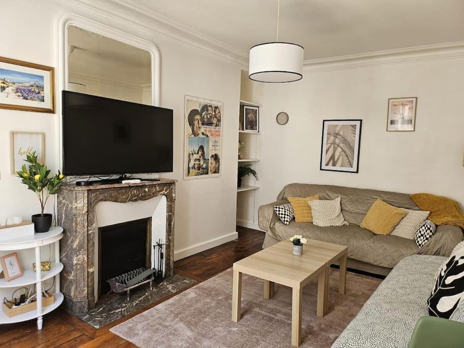 Charmant Nice Appartement 5 Personnes People Max Paris Dış mekan fotoğraf